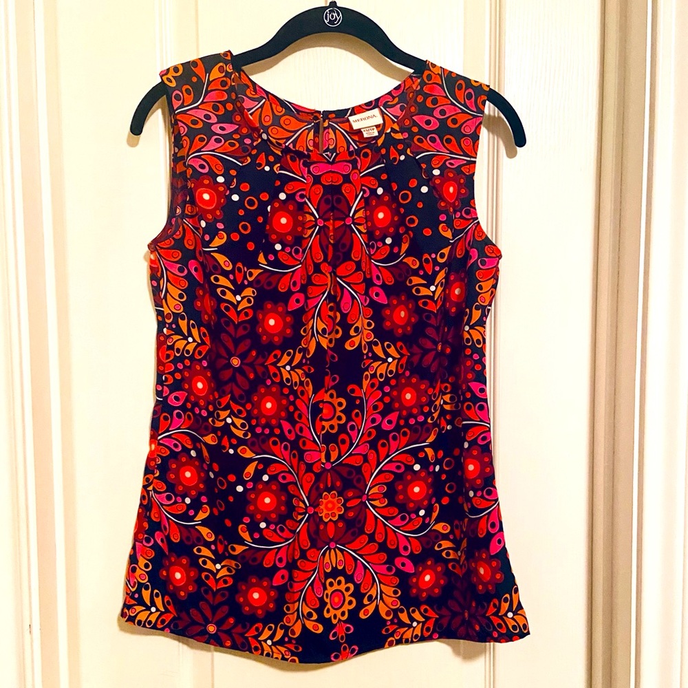 Merona Paisley/Floral Blouse